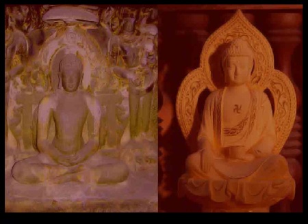 Mahavira and Buddha